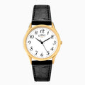 LADIES LIMIT GP RND WHT DL. EASY READER STRAP WATCH