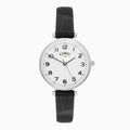 LADIES LIMIT WM RND MOP DL. BLK STRAP WATCH