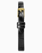 LADIES LIMIT GP RND MOP DL. BLK STRAP WATCH