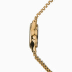 LADIES LIMIT GP RND WHT DL. EASY READER EXPANDABLE BRACELET WATCH