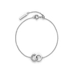 BRASS INTERLINKING DOUBLE HALO CZ BLET