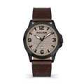 GNTS SS POLICE RND CRM DL.D 3ATM STRAP WATCH