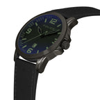 Police Cliff Gun Metal Strap Watch