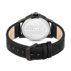 Police Cliff Gun Metal Strap Watch