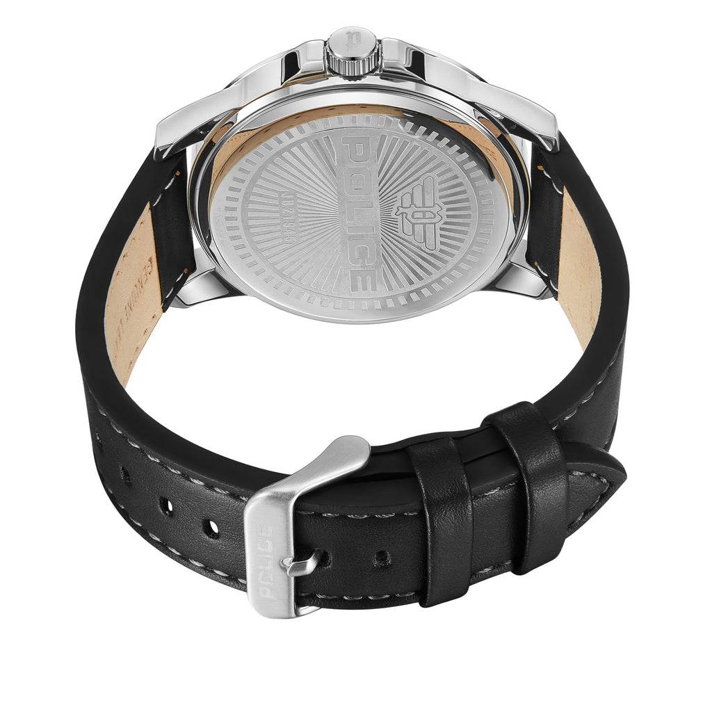 Police Cliff Black Strap Watch
