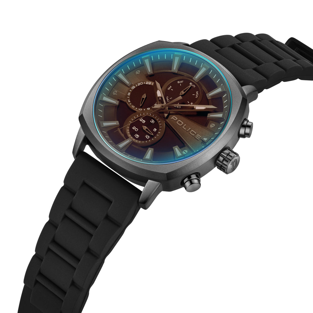 GNTS BLK PVD RND BLK ORNG MULT DL. SILIC SW