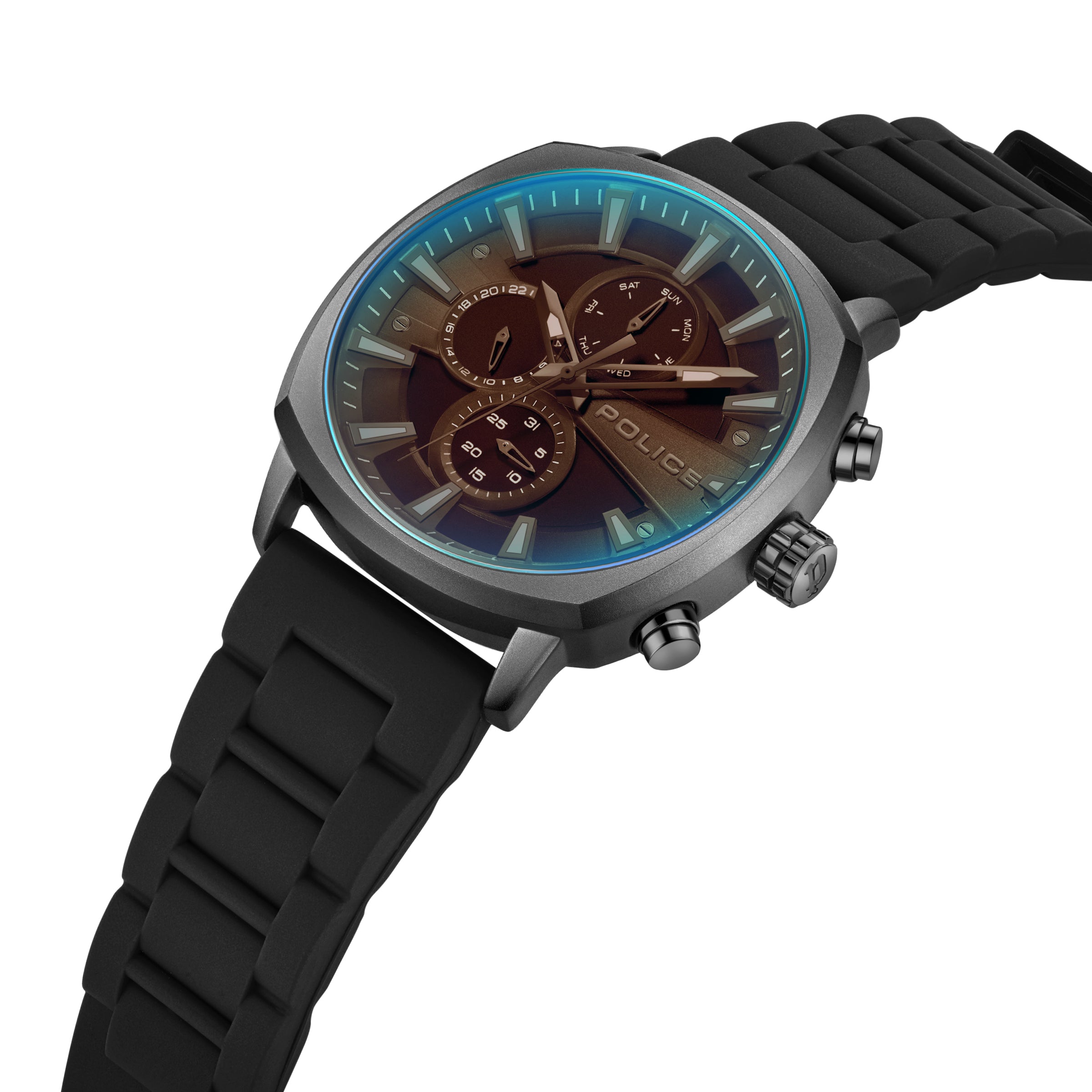 GNTS BLK PVD RND BLK ORNG MULT DL. SILIC SW