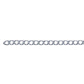 SILVER 1.8MM DIAMOND CUT CURB BRACELET - PERMA JEWEL