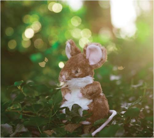 MOUSE - MEDIUM PLUSH SOFT "OLIVER" TEDDY