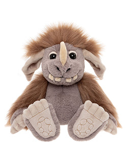 PEBBLE CHARLIE BEAR OGRE SOFT TOY