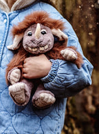 PEBBLE CHARLIE BEAR OGRE SOFT TOY