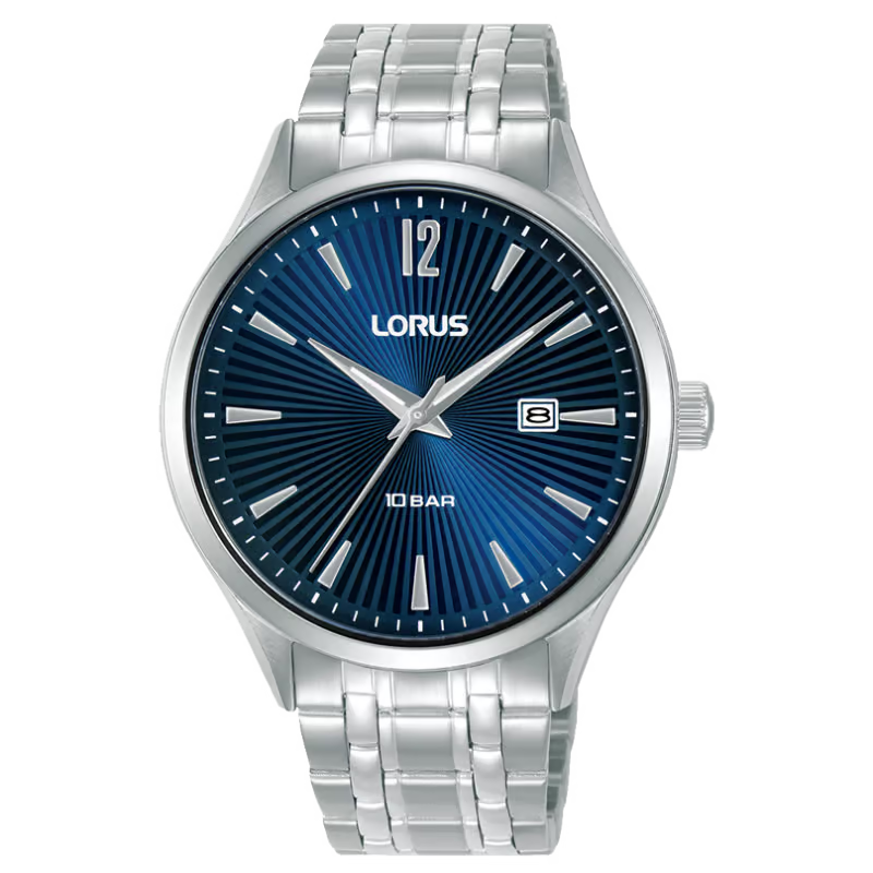 GNTS SS LORUS RND BLUE DL.D WR SB BW