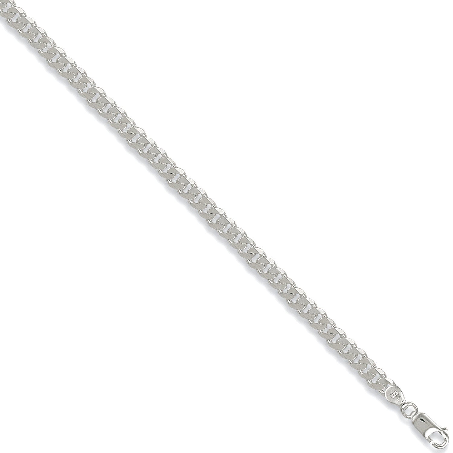 GNTS 5.4MM SILVER 8" FLAT BEV EDGE CURB BLET