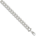 SILVER 28" HEAVY FLAT CURB CHAIN