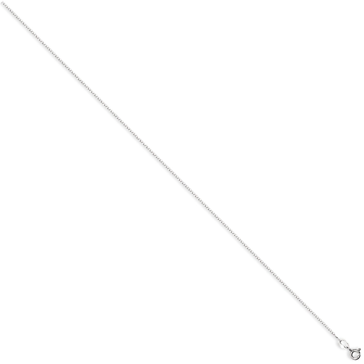 SILVER 16" FINE DC BELCHER CHAIN