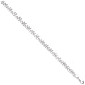 SILVER 20" DOME CUBAN 6.5MM CURB N'LET
