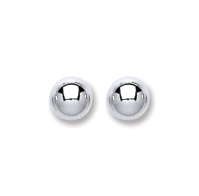 CORE | SILVER 6MM BALL STUD EARRINGS