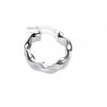 CORE | SILV SML RND TWIST HOOP EARRING