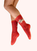 Wooly Westie Fuzzy Socks by POWDER