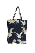 STORK BLACK CANVAS BAG by 100 Stars