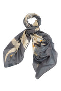 STORK SLATE GREY SCARF by 100 Stars