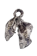 GRY SUNBURST SCARF by 100 Stars