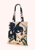 VELVET MIDNIGHT ORCHID TOTE BAG by POWDER