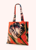 VELVET TULIP DESIGN TOTE BAG by POWDER
