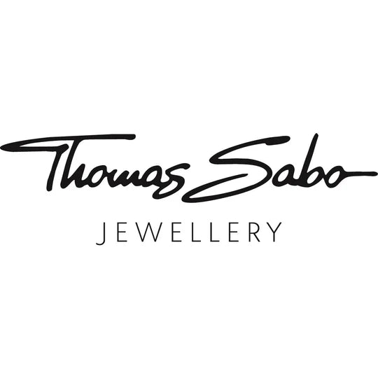 THOMAS SABO SILVER GP BLU STONE MOON & STAR EARRINGS