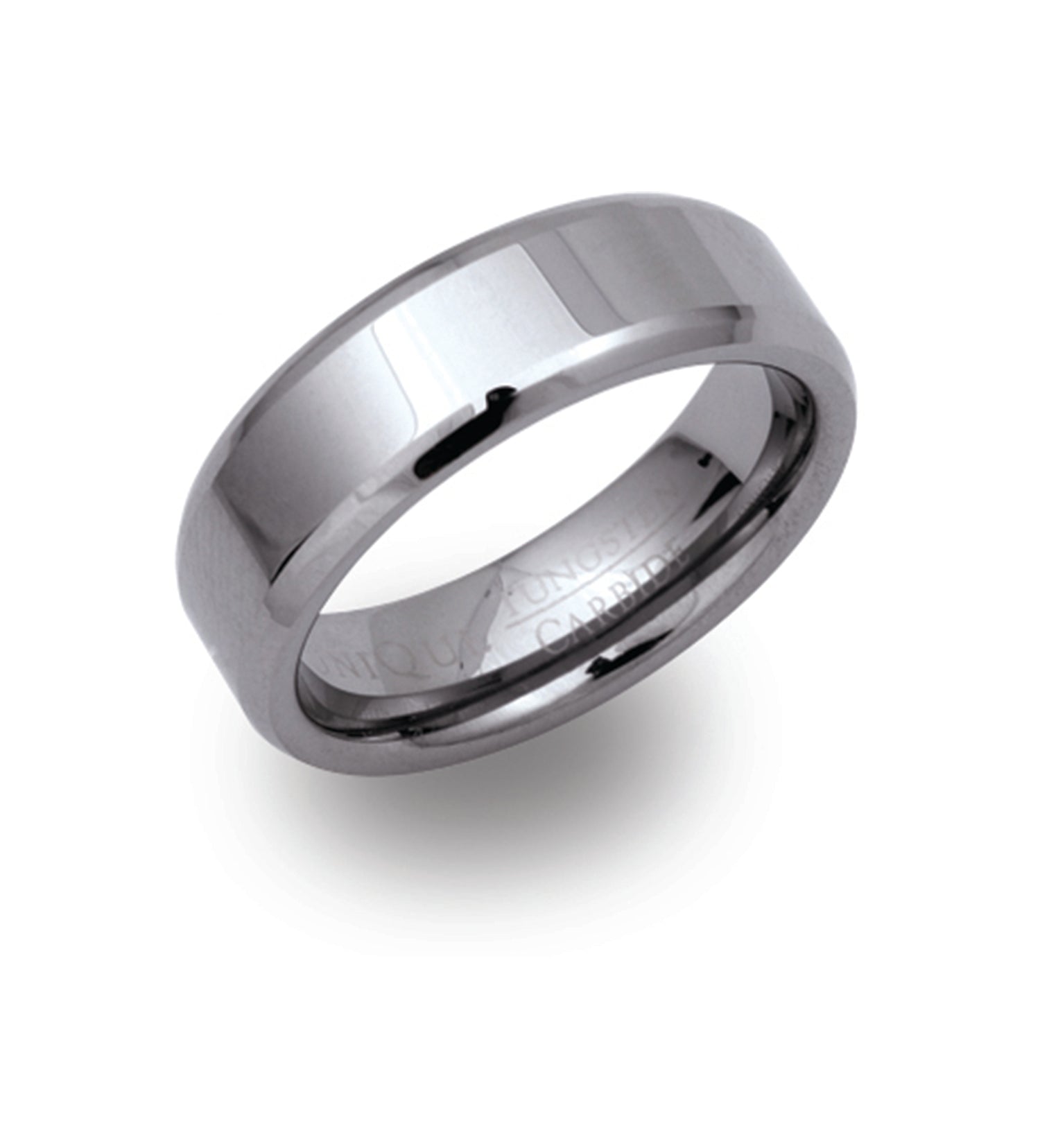 GNTS 7MM TUNG CARB POLISHED FLAT RING