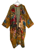 Primula Gold Velvet Grande Over Coat