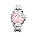 THOMAS SABO PINK WHITE STONES DIAL BRACELET WATCH