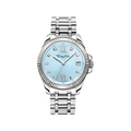 THOMAS SABO PALE BLUE WHITE STONES DIAL BRACELET WATCH