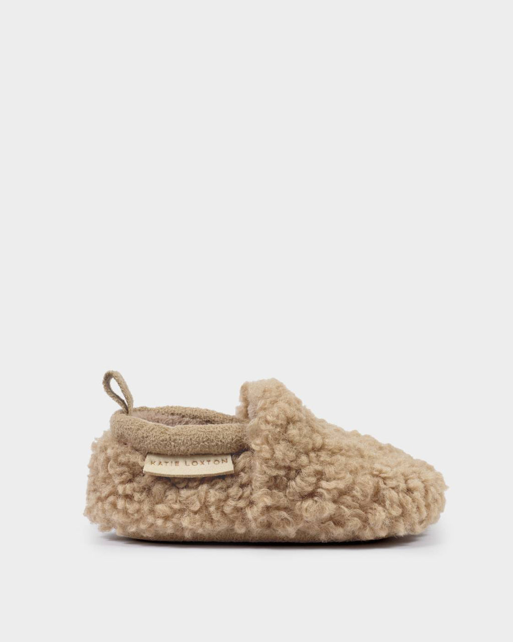 TAN BORG BABY SHOES by KATIE LOXTON