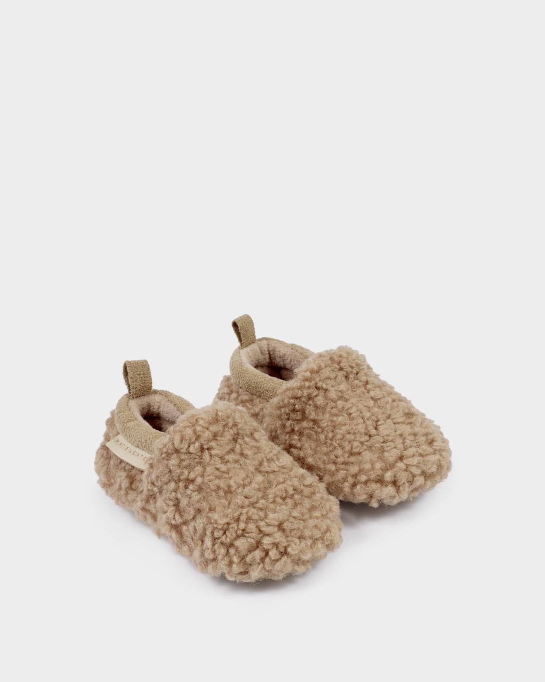 TAN BORG BABY SHOES by KATIE LOXTON