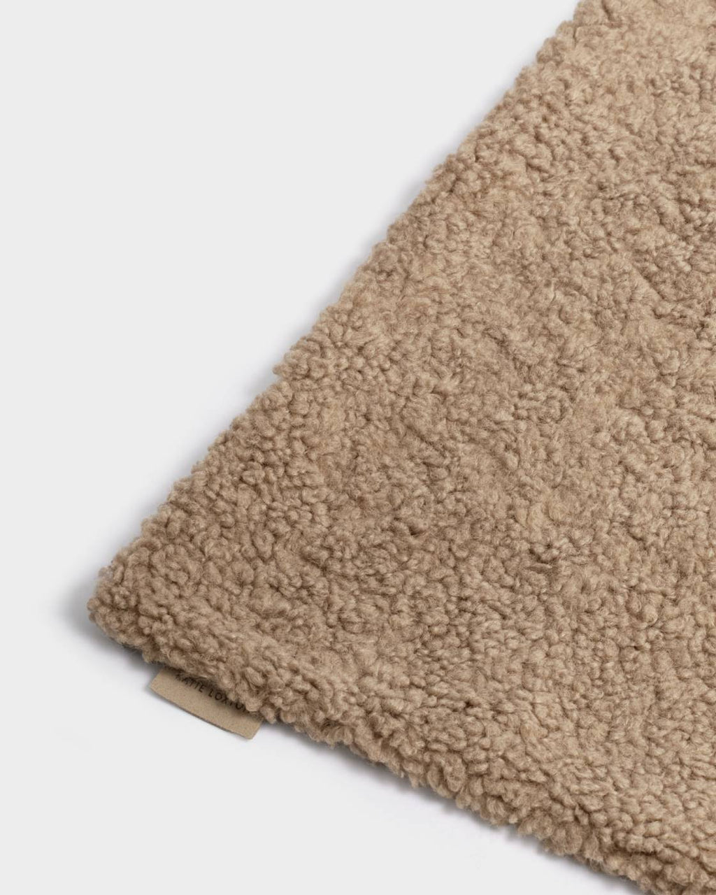 TAN BROWN BORG BABY BLANKET bY KATIE LOXTON