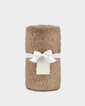 TAN BROWN BORG BABY BLANKET bY KATIE LOXTON