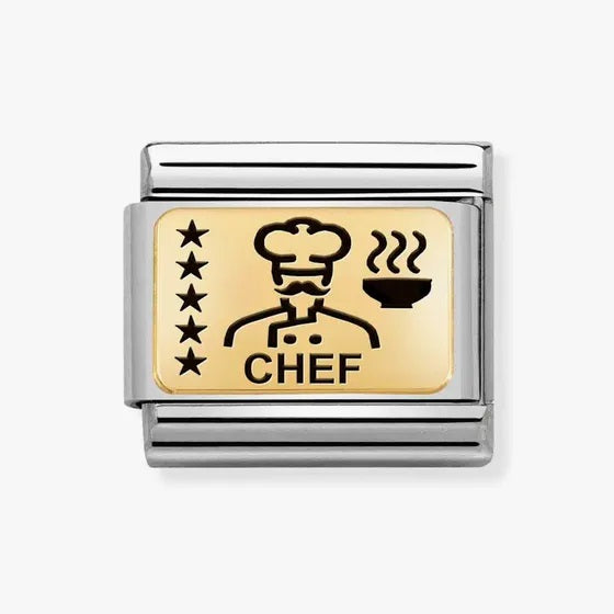 CHEF GOLD CHARM