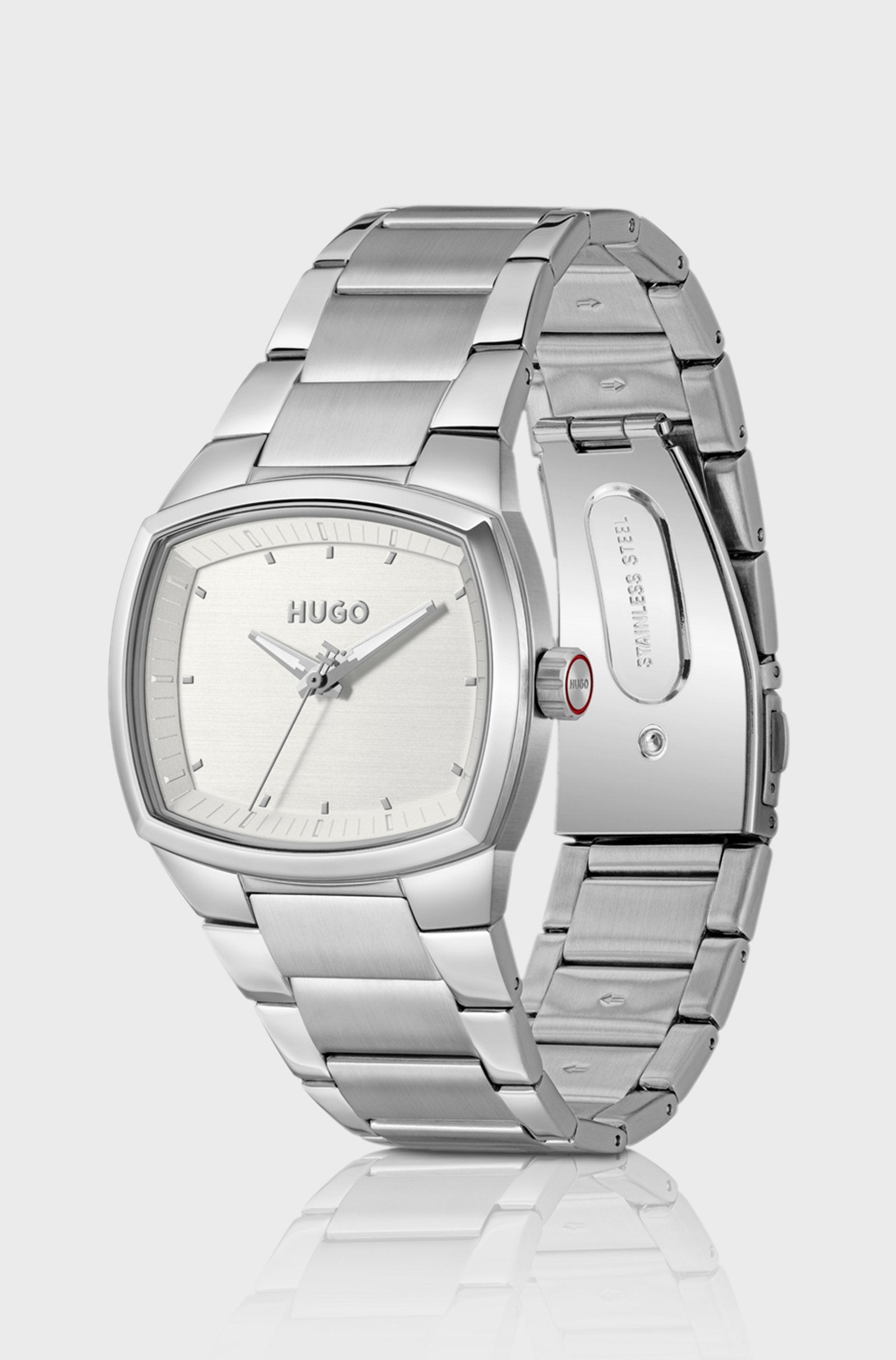 GNTS SS HUGO TELLY SILVER DL. BRACELET WATCH