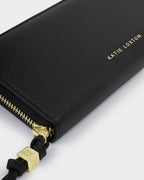 BLACK LOTTIE LARGE PURSE by Katie Loxton
