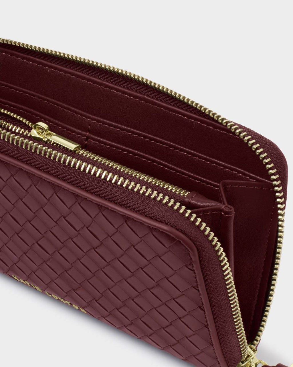 NOVA CHERRY WOVEN TEXTURE LARGE PURSE by Katie Loxton (Copy)