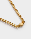 ALLURE HEART CURB CHAIN GP NECKLET by KATIE LOXTON