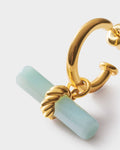 AZURA T BAR GP HOOP EARRINGS by KATIE LOXTON