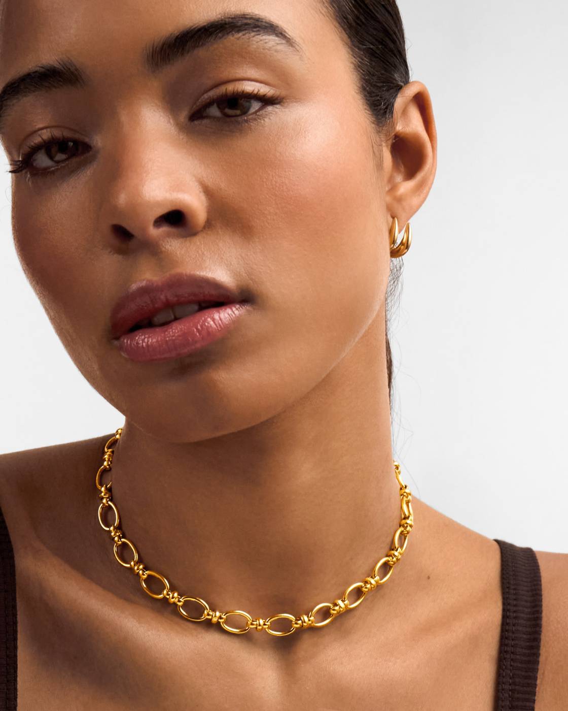 EMPIRE CHAIN GP NECKLET by KATIE LOXTON