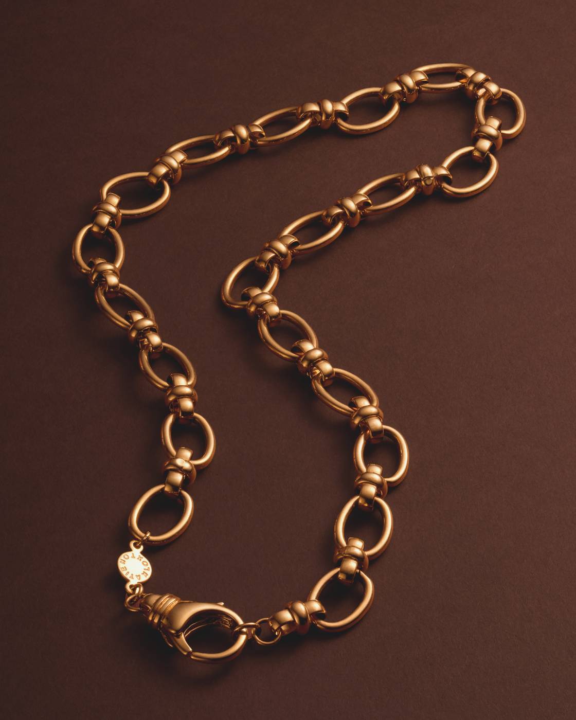 EMPIRE CHAIN GP NECKLET by KATIE LOXTON