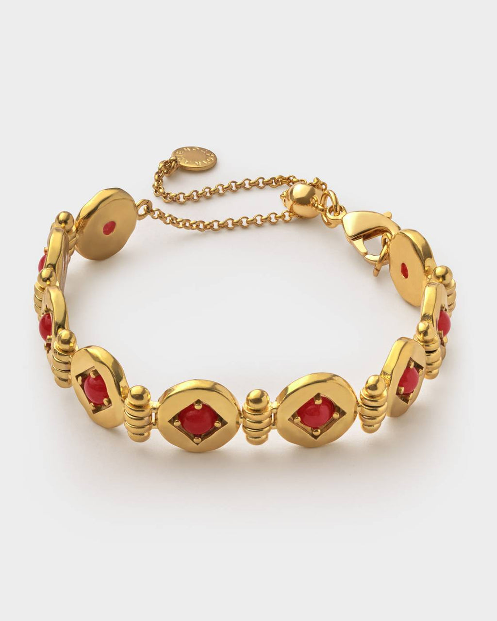 ROUGE NOIR LINK GP BRACELET by KATIE LOXTON