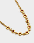 ROUGE NOIR LINK GP NECKLET by KATIE LOXTON