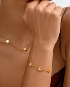 LUCKY CHARM GP BRACELET by KATIE LOXTON