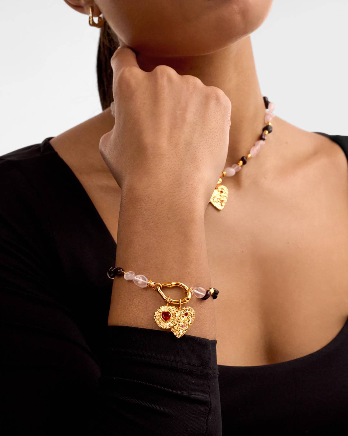 CHERIE PINK SOLESI GP BRACELET by KATIE LOXTON