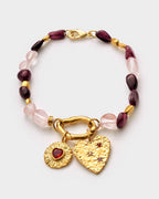 CHERIE PINK SOLESI GP BRACELET by KATIE LOXTON